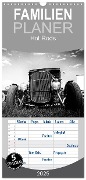 Familienplaner 2025 - Hot Rods mit 5 Spalten (Wandkalender, 21 x 45 cm) CALVENDO - Strawfishstudio Berlin