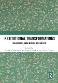 Cover-Bild zum Titel 'Institutional Transformations' von ''