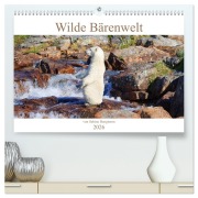 Cover-Bild zum Titel 'Wilde Bärenwelt (hochwertiger Premium Wandkalender 2026 DIN A2 quer), Kunstdruck in Hochglanz' von 'Sabine Bengtsson'