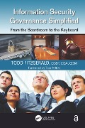 Cover-Bild zum Titel 'Information Security Governance Simplified' von 'Todd Fitzgerald'