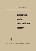 Cover-Bild zum Titel 'Einführung in die Informationstheorie' von 'Ernst Henze'