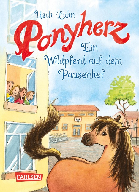 Ponyherz 7: Ein Wildpferd auf dem Pausenhof - Usch Luhn