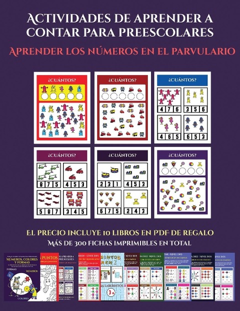 Aprender los números en el parvulario (Actividades de aprender a contar para preescolares) - Garcia Santiago