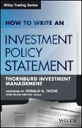 Cover-Bild zum Titel 'How to Write an Investment Policy Statement' von 'Rocco Dibruno'
