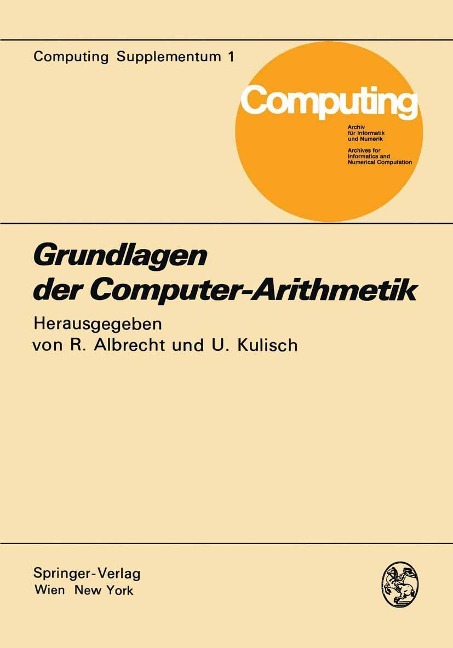 Grundlagen der Computer-Arithmetik - 
