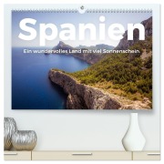 Cover-Bild zum Titel 'Spanien - Ein wundervolles Land mit viel Sonnenschein. (hochwertiger Premium Wandkalender 2026 DIN A2 quer), Kunstdruck in Hochglanz' von 'M. Scott'