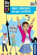 Cover-Bild zum Titel 'Die drei !!!, Chaos, Currywurst und ganz viel Berlin (drei Ausrufezeichen)' von 'Kirsten Vogel'