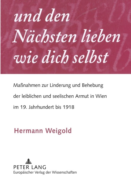 'und den Nächsten lieben wie dich selbst' - Hermann Weigold