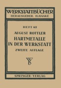 Cover-Bild zum Titel 'Hartmetalle in der Werkstatt' von 'A. Rottler'