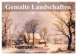 Cover-Bild zum Titel 'Gemalte Landschaften (Wandkalender 2026 DIN A2 quer), CALVENDO Monatskalender' von 'Elisabeth Stanzer'