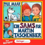 Cover-Bild zum Titel 'Das Sams 4. Ein Sams für Martin Taschenbier. Das Hörspiel' von 'Paul Maar, Sabine Wüsthoff'