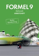 Cover-Bild zum Titel 'Formel 9 Arbeitsheft Berlin/Brandenburg' von 'Grit Ehlert, Gretel Ost, Elke Skrip, Carola Hoppe, Kerstin Landsberg'