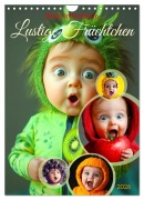 Cover-Bild zum Titel 'Babys in Bestform - Lustige Früchtchen (Wandkalender 2026 DIN A4 hoch), CALVENDO Monatskalender' von 'Dirk Meutzner'