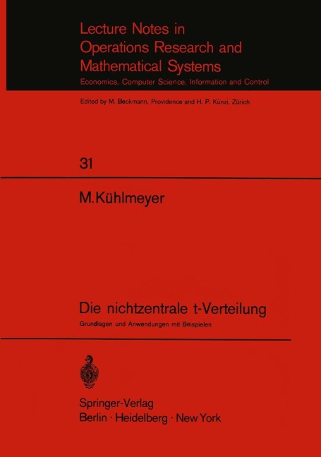 Die nichtzentrale t-Verteilung - Martin Kühlmeyer