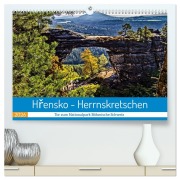 Cover-Bild zum Titel 'Hrensko - Herrnskretschen - Tor zum Nationalpark Böhmische Schweiz (hochwertiger Premium Wandkalender 2026 DIN A2 quer), Kunstdruck in Hochglanz' von 'Holger Felix'