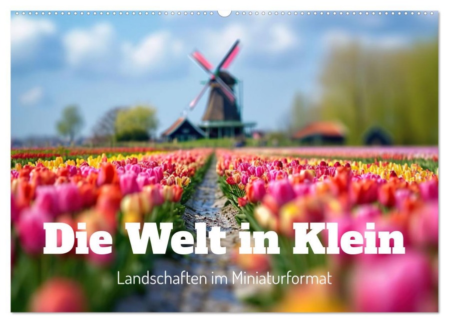 Die Welt in Klein (Wandkalender 2026 DIN A2 quer), CALVENDO Monatskalender - Ally Bee