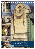 Le Cimetière du Père-Lachaise in Paris (Tischkalender 2025 DIN A5 hoch), CALVENDO Monatskalender - Jürgen Creutzburg