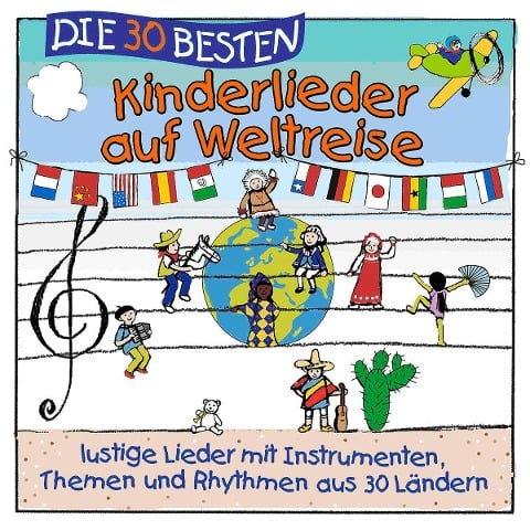 Lamp & Leute - Die 30 besten Kinderlieder auf Weltreise - Simone Sommerland, Karsten Glück, Die Kita-Frösche