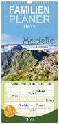 Familienplaner 2025 - Wildes Madeira - Inselimpressionen mit 5 Spalten (Wandkalender, 21 x 45 cm) CALVENDO - Dirk Stamm