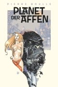 Cover-Bild zum Titel 'Planet der Affen' von 'Pierre Boulle'