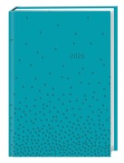 Cover-Bild zum Titel 'Kalenderbuch A6 blau 2026' von ''