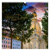 Cover-Bild zum Titel 'Kalender Stimmungsvolles Dresden 2026' von 'Peter Schubert'