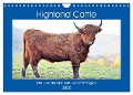 Highland Cattle, die Hochlandrinder aus Pfeffingen (Wandkalender 2025 DIN A4 quer), CALVENDO Monatskalender - Günther Geiger