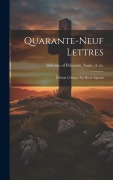 Cover-Bild zum Titel 'Quarante-neuf Lettres' von ''
