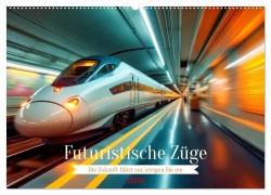 Cover-Bild zum Titel 'Futuristische Züge (Wandkalender 2026 DIN A2 quer), CALVENDO Monatskalender' von 'Torsten Irmer'