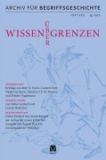 Cover-Bild zum Titel 'Archiv für Begriffsgeschichte. Band 67,2' von ''