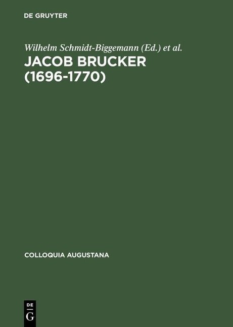 Jacob Brucker (1696-1770) - 