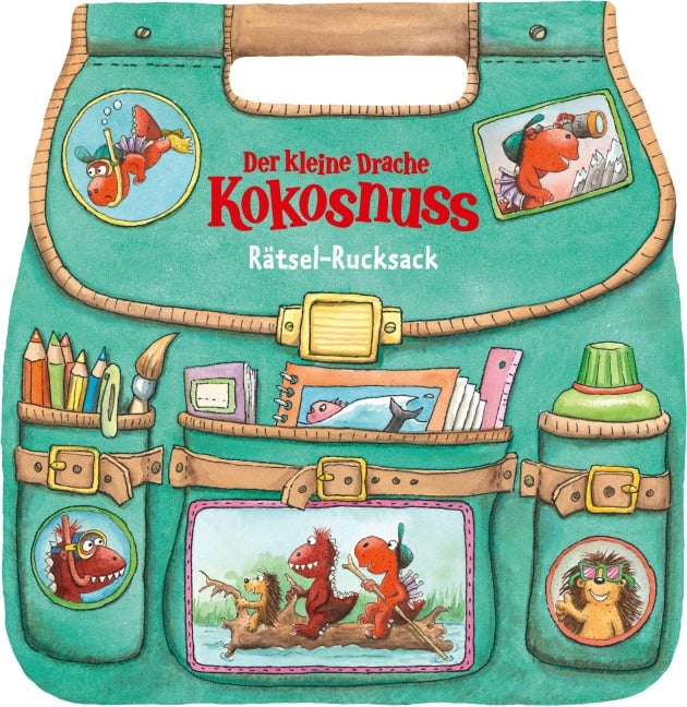 Der kleine Drache Kokosnuss - Rätsel-Rucksack - Ingo Siegner