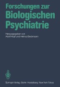 Cover-Bild zum Titel 'Forschungen zur Biologischen Psychiatrie' von ''