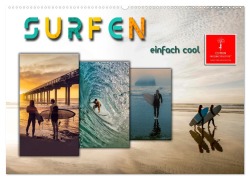 Surfen - einfach cool (Wandkalender 2026 DIN A2 quer), CALVENDO Monatskalender - Peter Roder
