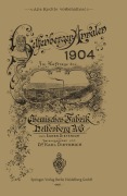 Cover-Bild zum Titel 'Helfenberger Annalen 1904' von 'Eugen Dieterich'
