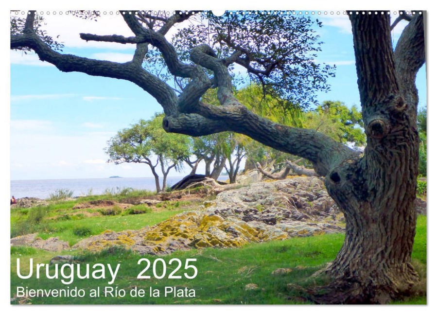 Uruguay - Bienvenido al Río de la Plata (Wandkalender 2025 DIN A2 quer), CALVENDO Monatskalender - Günter Ruhm Mannheim