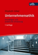 Cover-Bild zum Titel 'Unternehmensethik' von 'Elisabeth Göbel'