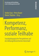 Cover-Bild zum Titel 'Kompetenz, Performanz, soziale Teilhabe' von ''
