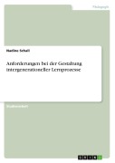 Cover-Bild zum Titel 'Anforderungen bei der Gestaltung intergenerationeller Lernprozesse' von 'Nadine Schall'