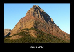 Cover-Bild zum Titel 'Berge 2027 Fotokalender DIN A3' von 'Tobias Becker'