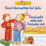 Cover-Bild zum Titel 'Conni übernachtet bei Julia / Conni geht nicht mit Fremden mit' von 'Ludger Billerbeck, Hans-Joachim Herwald, Liane Schneider, Ludger Billerbeck, Axel Mackenrott'