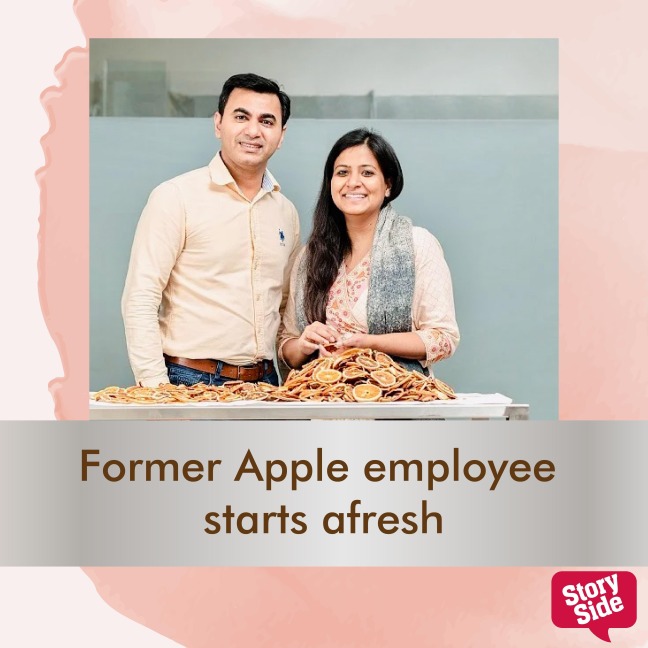 Former Apple employee starts afresh - Poorvi Gupta