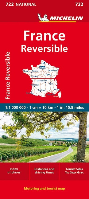 Michelin Frankreich doppelseitig - 