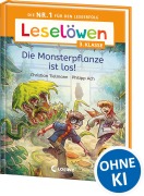 Cover-Bild zum Titel 'Leselöwen 3. Klasse - Die Monsterpflanze ist los!' von 'Christian Tielmann'