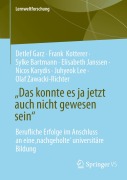 Cover-Bild zum Titel 'Das konnte es ja jetzt auch nicht gewesen sein' von 'Detlef Garz, Sylke Bartmann, Nicos Karydis, Olaf Zawacki-Richter, Frank Kotterer'