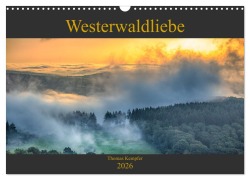 Cover-Bild zum Titel 'Westerwaldliebe (Wandkalender 2026 DIN A3 quer), CALVENDO Monatskalender' von 'Thomas Kempfer'