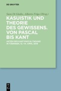Cover-Bild zum Titel 'Kasuistik und Theorie des Gewissens. Von Pascal bis Kant' von ''
