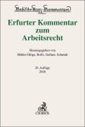 Cover-Bild zum Titel 'Erfurter Kommentar zum Arbeitsrecht' von ''