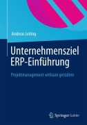 Cover-Bild zum Titel 'Unternehmensziel ERP-Einführung' von 'Andreas Leiting'