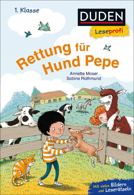 Duden Leseprofi - Rettung für Hund Pepe, 1. Klasse - Annette Moser
